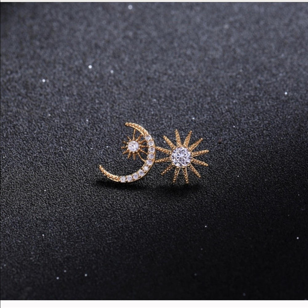 Pretty Pretty Pretty! Star and Moon earrings!
